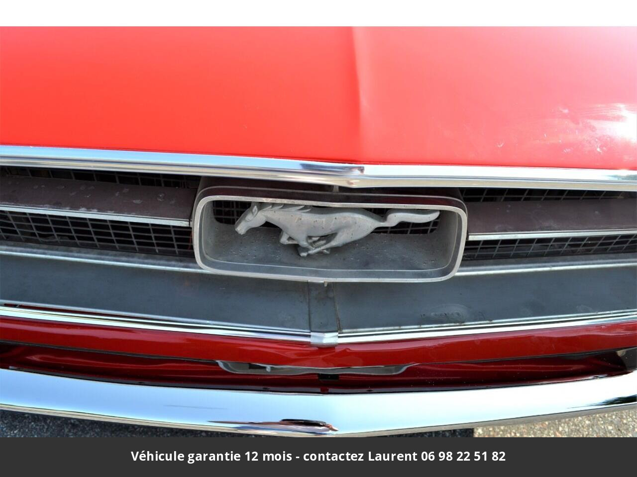 Ford Mustang V8 289 1967 prix tout compris