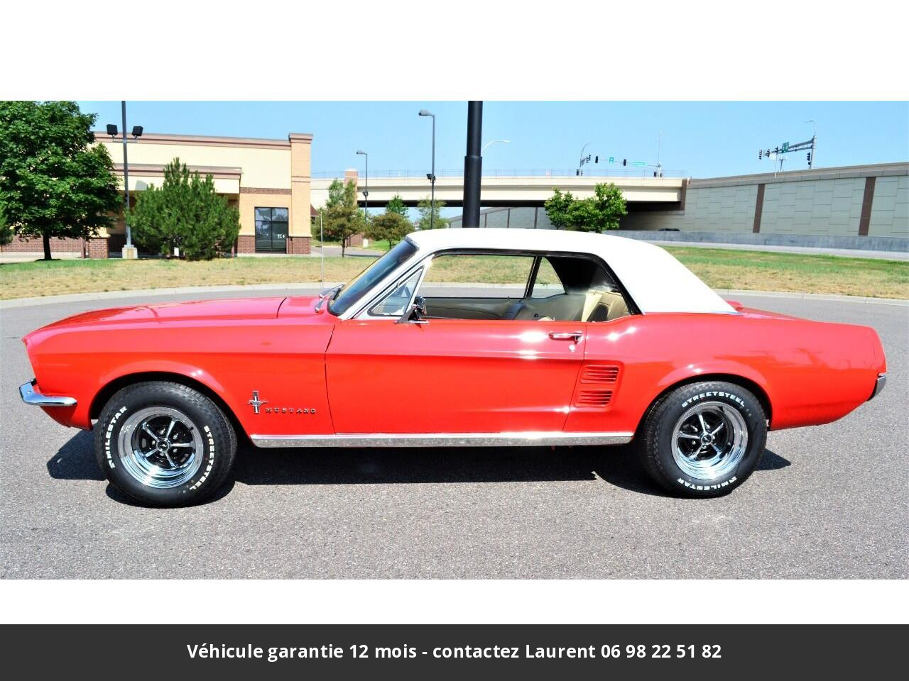 Ford Mustang V8 289 1967 prix tout compris