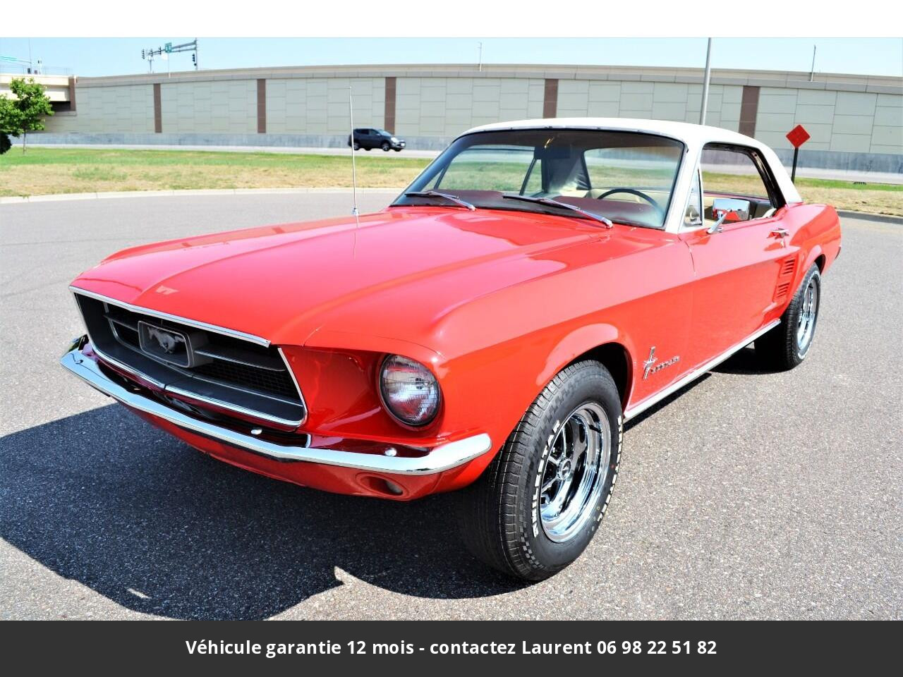 Ford Mustang V8 289 1967 prix tout compris