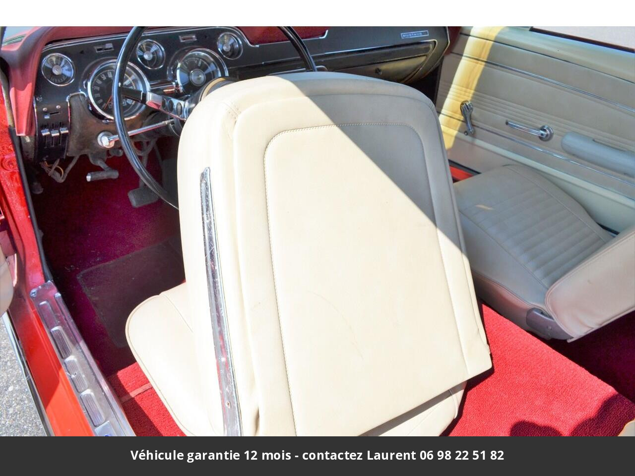 Ford Mustang V8 289 1967 prix tout compris