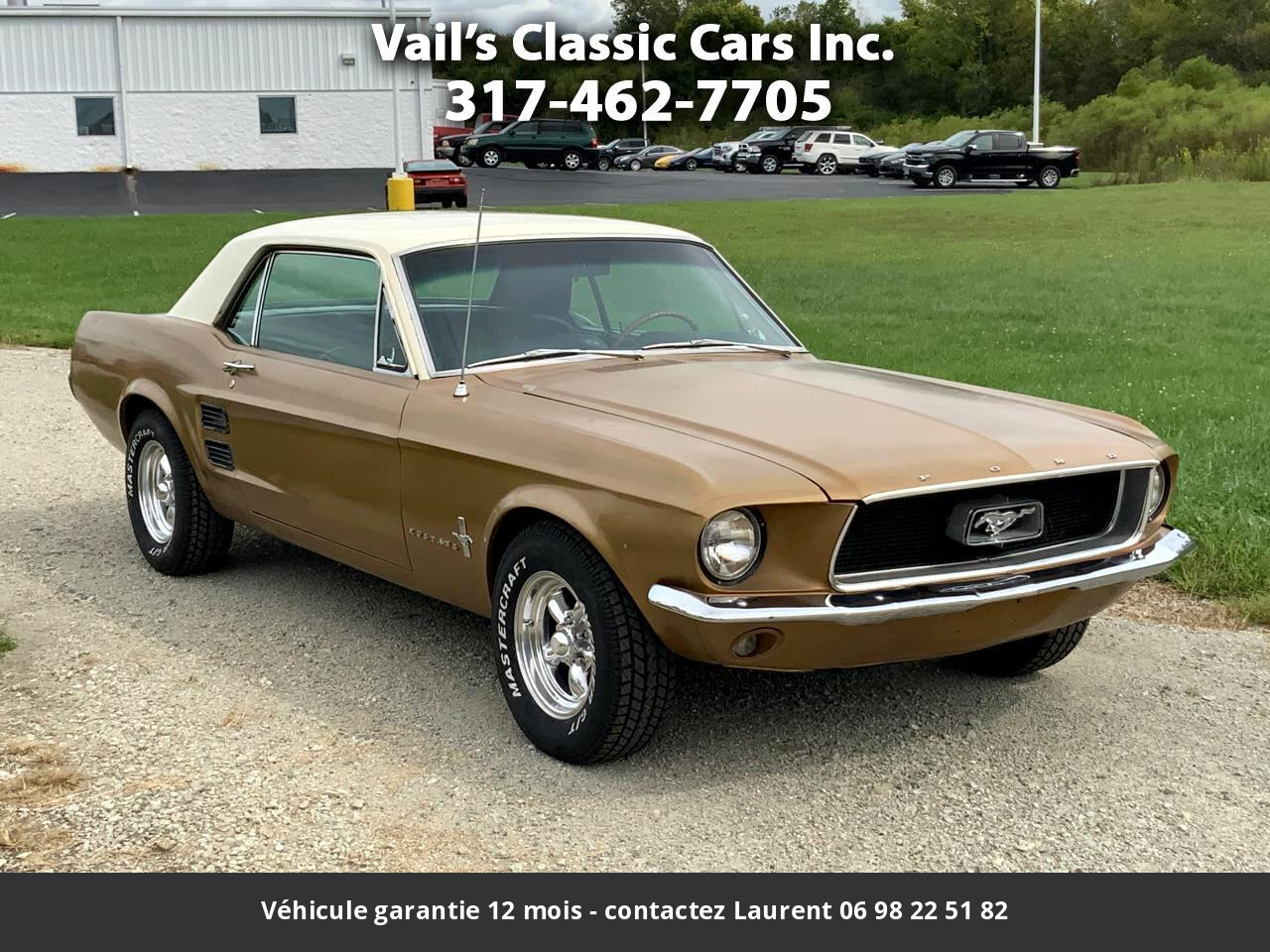 Ford Mustang V8 289 1967 prix tout compris