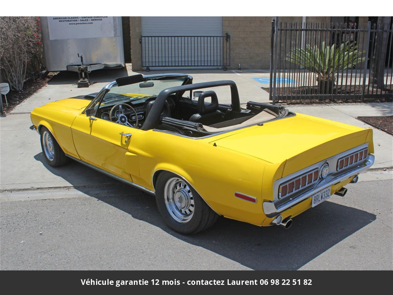 Ford Mustang 351 v8 1968 prix tout compris