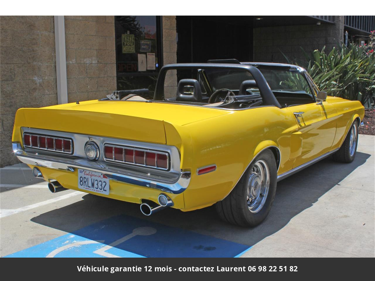 Ford Mustang 351 v8 1968 prix tout compris