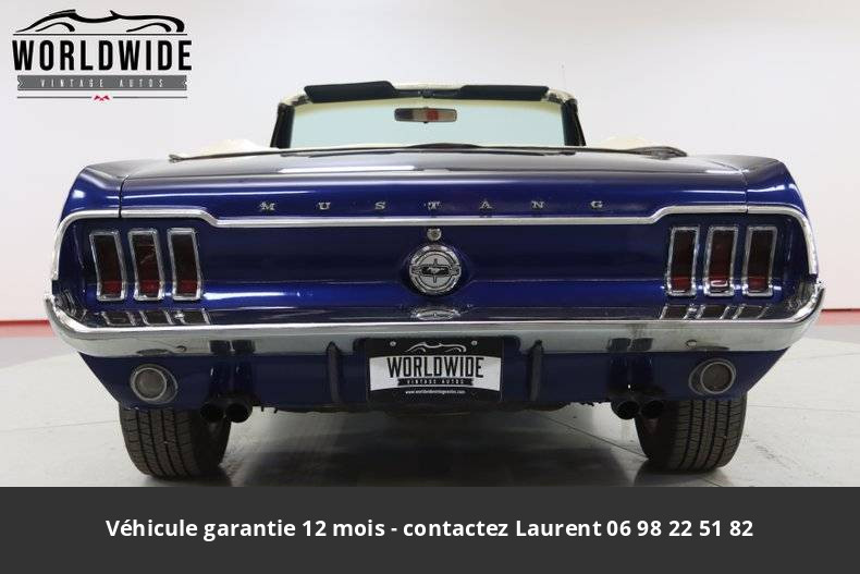 Ford Mustang 289 v8 1968 prix tout compris