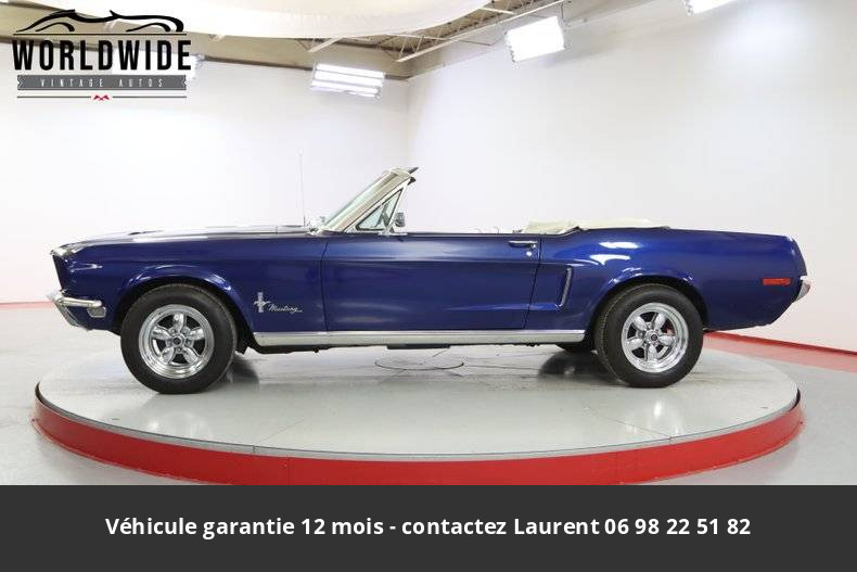 Ford Mustang 289 v8 1968 prix tout compris