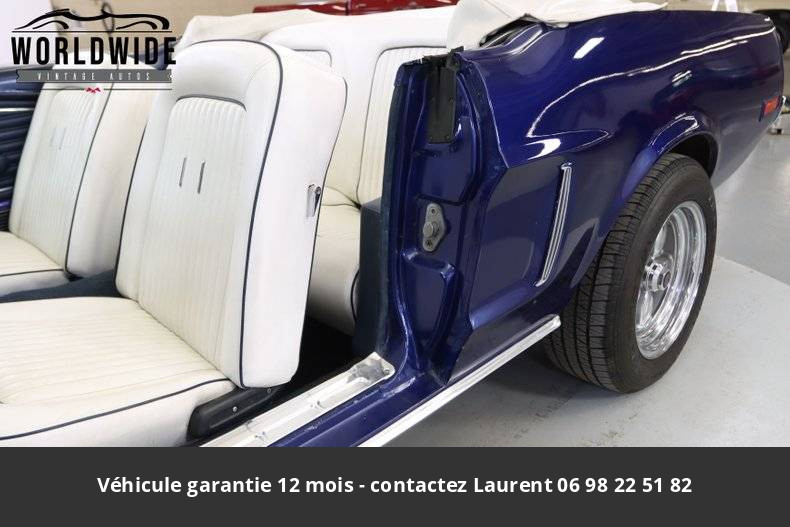 Ford Mustang 289 v8 1968 prix tout compris