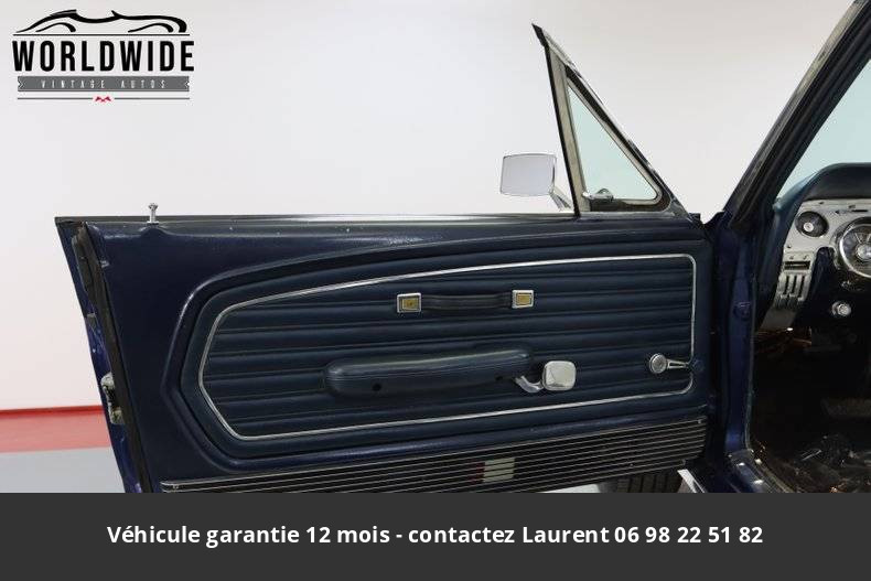 Ford Mustang 289 v8 1968 prix tout compris