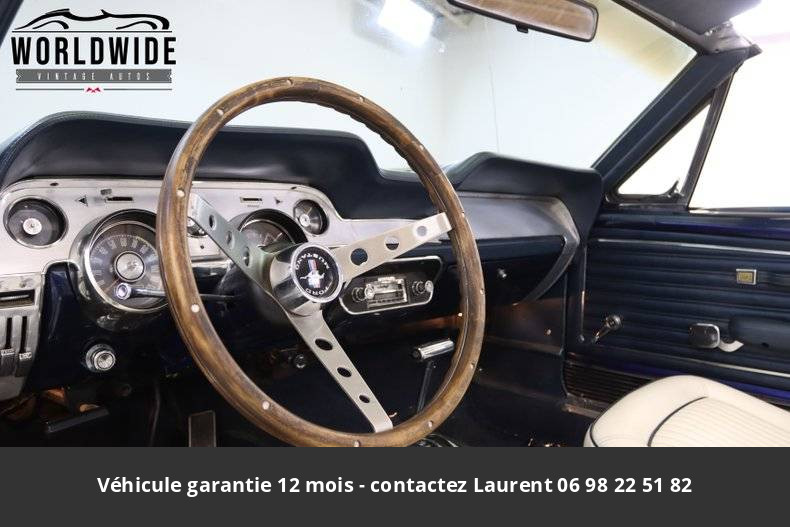 Ford Mustang 289 v8 1968 prix tout compris