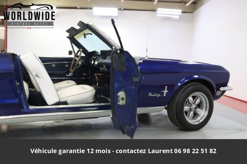 Ford Mustang 289 v8 1968 prix tout compris