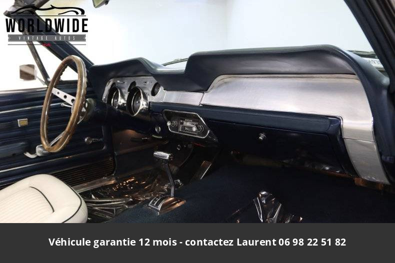 Ford Mustang 289 v8 1968 prix tout compris