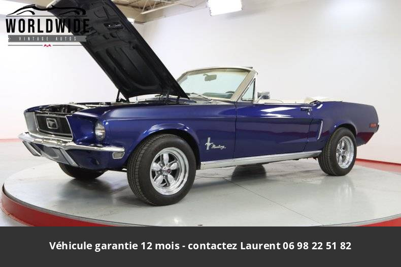 Ford Mustang 289 v8 1968 prix tout compris