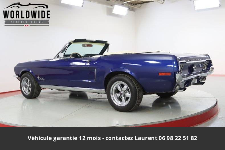 Ford Mustang 289 v8 1968 prix tout compris