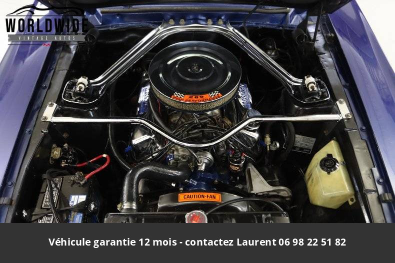 Ford Mustang 289 v8 1968 prix tout compris