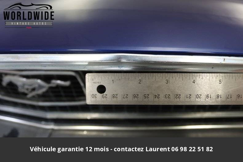 Ford Mustang 289 v8 1968 prix tout compris