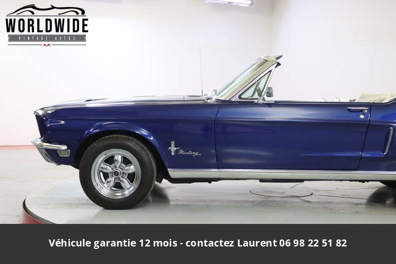 Ford Mustang 289 v8 1968 prix tout compris