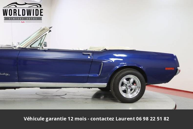 Ford Mustang 289 v8 1968 prix tout compris