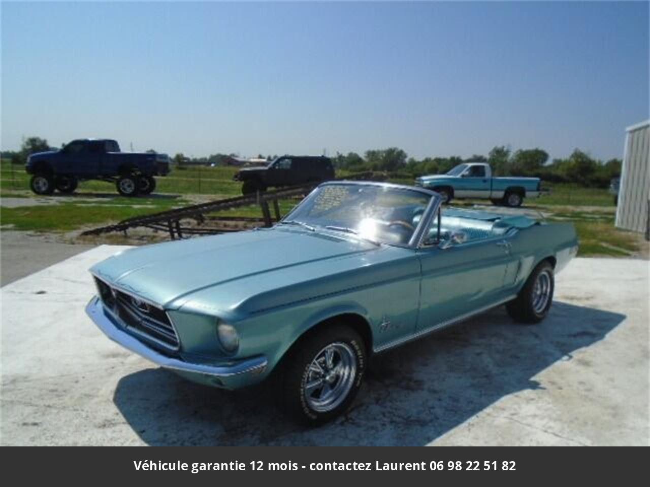 Ford Mustang V8 289 1968 prix tout compris