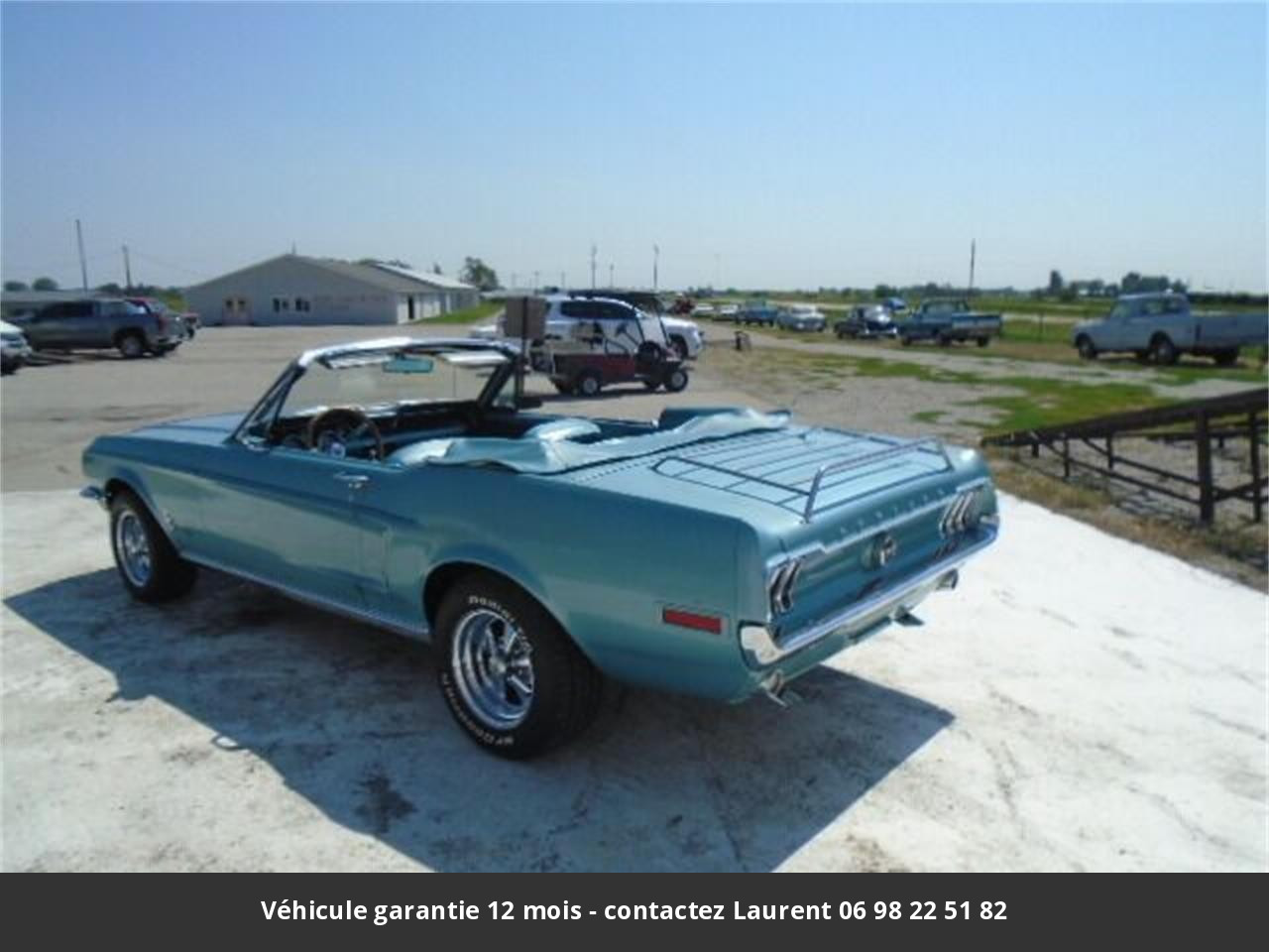 Ford Mustang V8 289 1968 prix tout compris