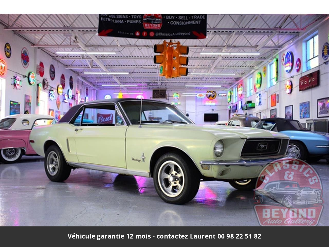 Ford Mustang V8 289 1968 prix tout compris