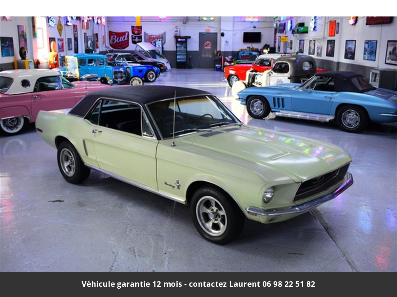 Ford Mustang V8 289 1968 prix tout compris