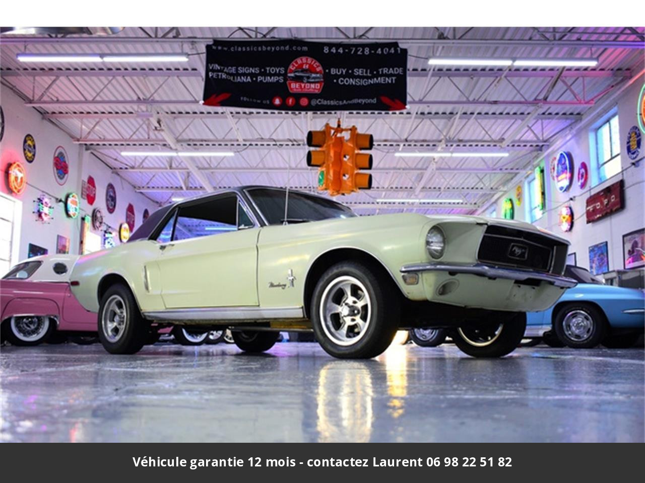 Ford Mustang V8 289 1968 prix tout compris