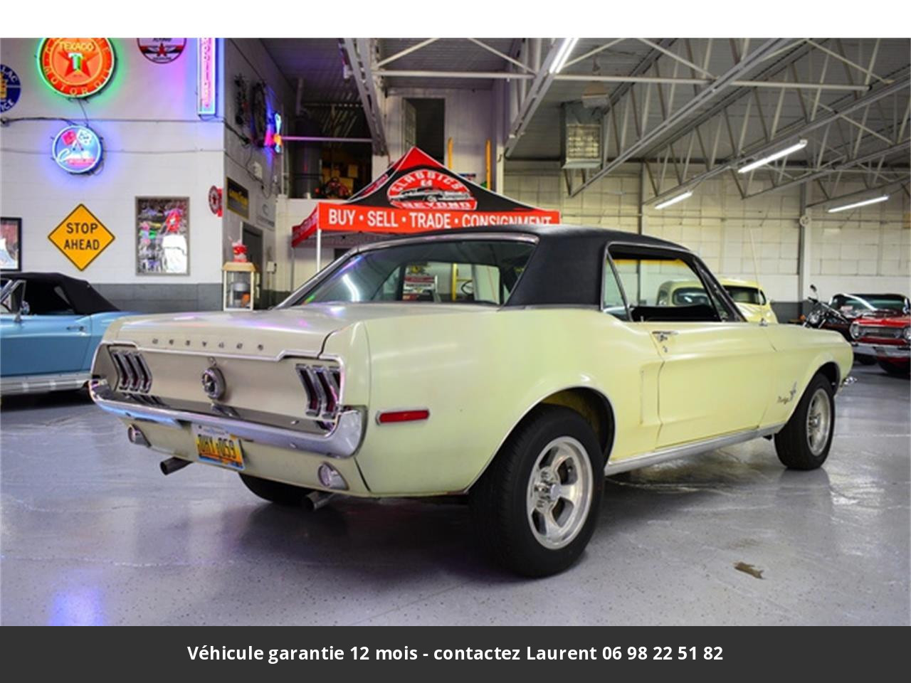 Ford Mustang V8 289 1968 prix tout compris