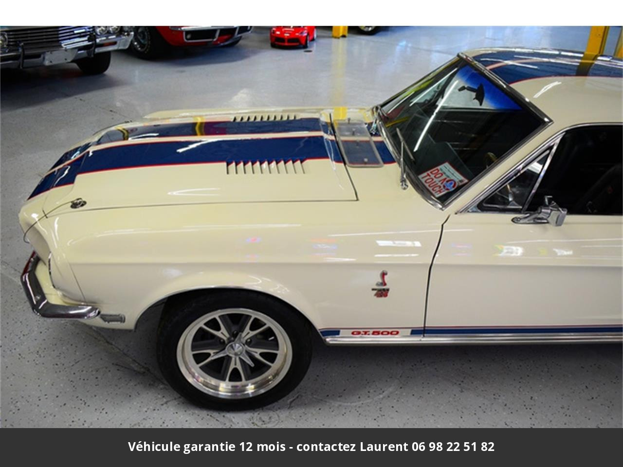 Ford Mustang Gt500 signée carroll shelby n° 1416 cobra le mans 390 ci  s code matching 1968 prix tout compris