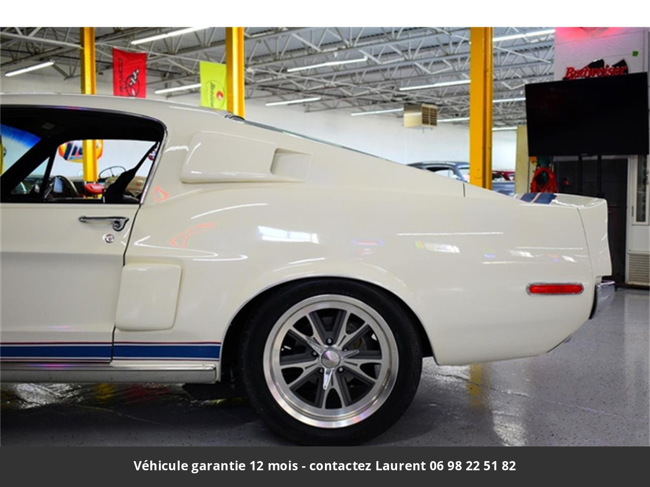 Ford Mustang Gt500 signée carroll shelby n° 1416 cobra le mans 390 ci  s code matching 1968 prix tout compris