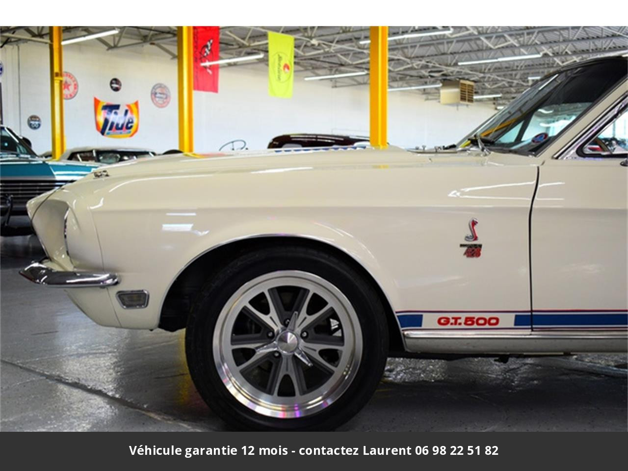 Ford Mustang Gt500 signée carroll shelby n° 1416 cobra le mans 390 ci  s code matching 1968 prix tout compris