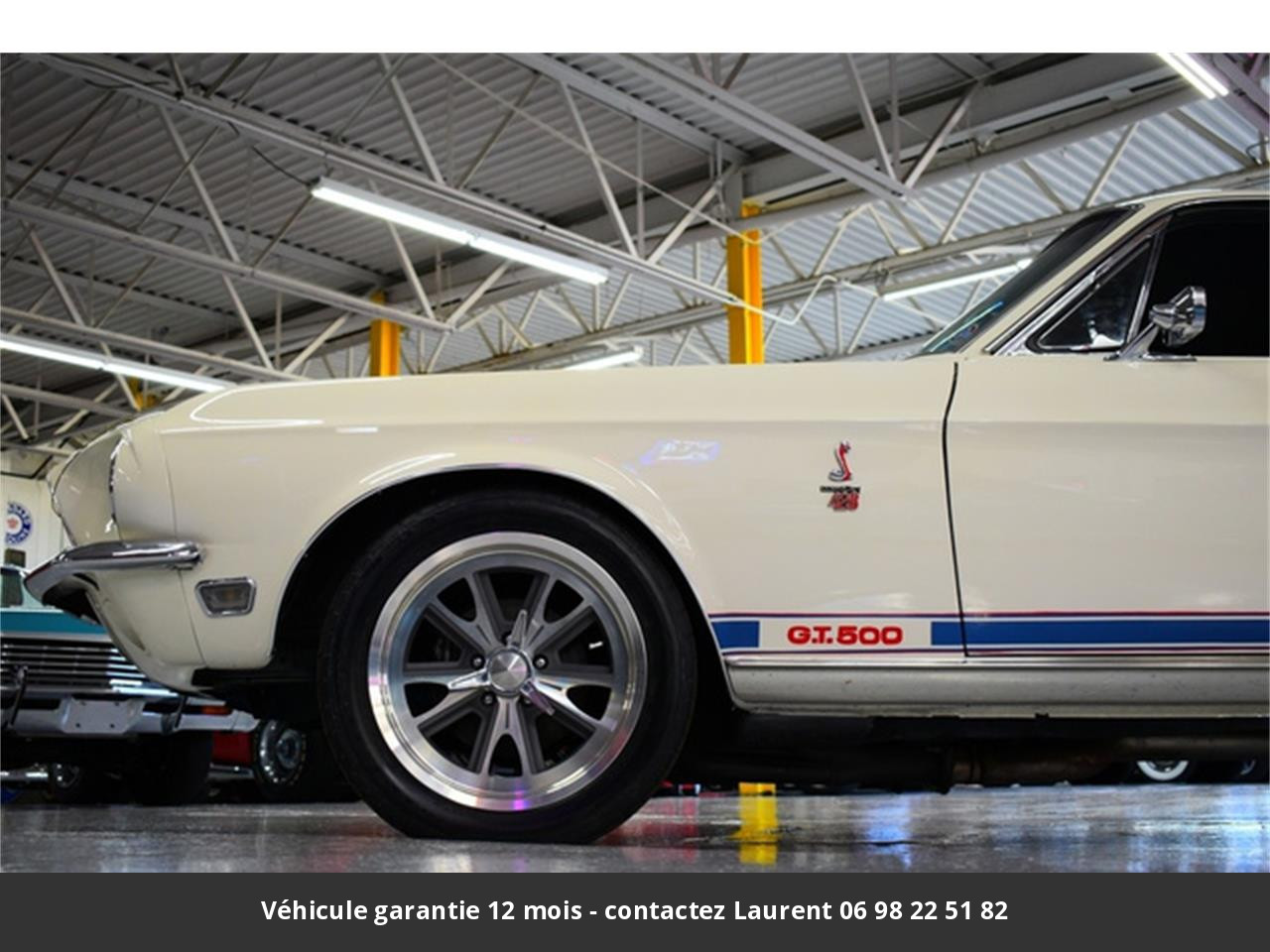 Ford Mustang Gt500 signée carroll shelby n° 1416 cobra le mans 390 ci  s code matching 1968 prix tout compris