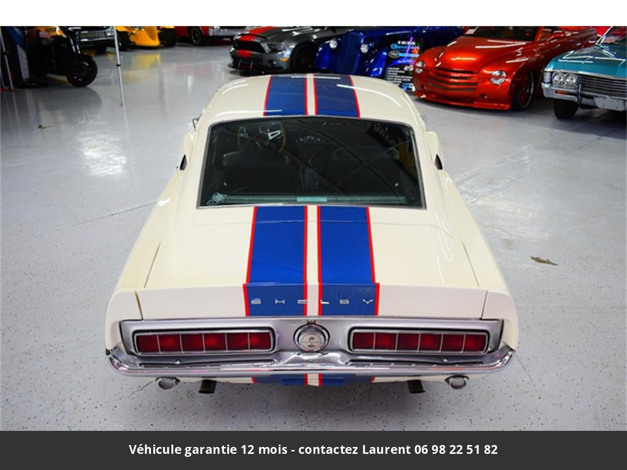 Ford Mustang Gt500 signée carroll shelby n° 1416 cobra le mans 390 ci  s code matching 1968 prix tout compris