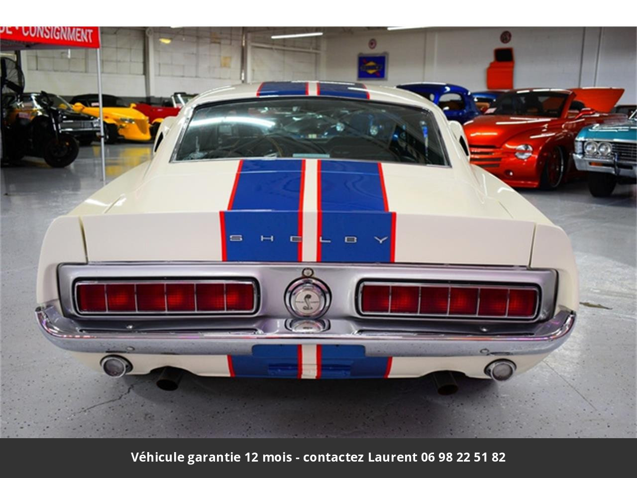 Ford Mustang Gt500 signée carroll shelby n° 1416 cobra le mans 390 ci  s code matching 1968 prix tout compris