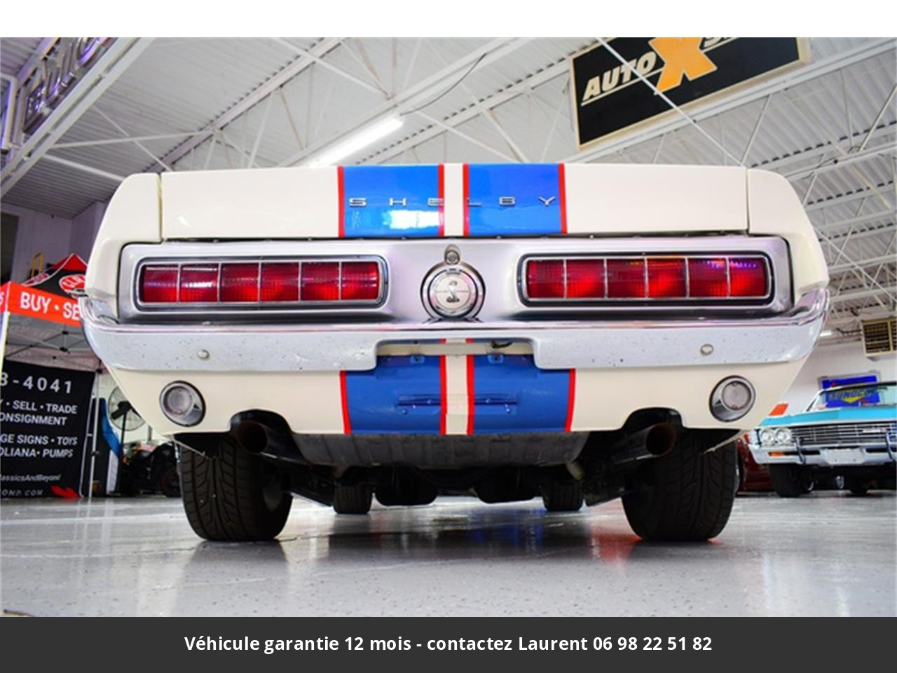 Ford Mustang Gt500 signée carroll shelby n° 1416 cobra le mans 390 ci  s code matching 1968 prix tout compris