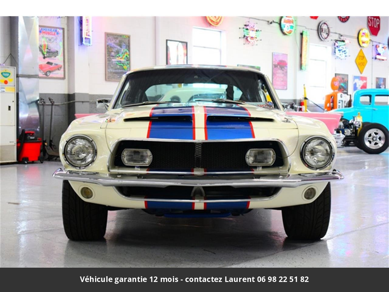 Ford Mustang Gt500 signée carroll shelby n° 1416 cobra le mans 390 ci  s code matching 1968 prix tout compris