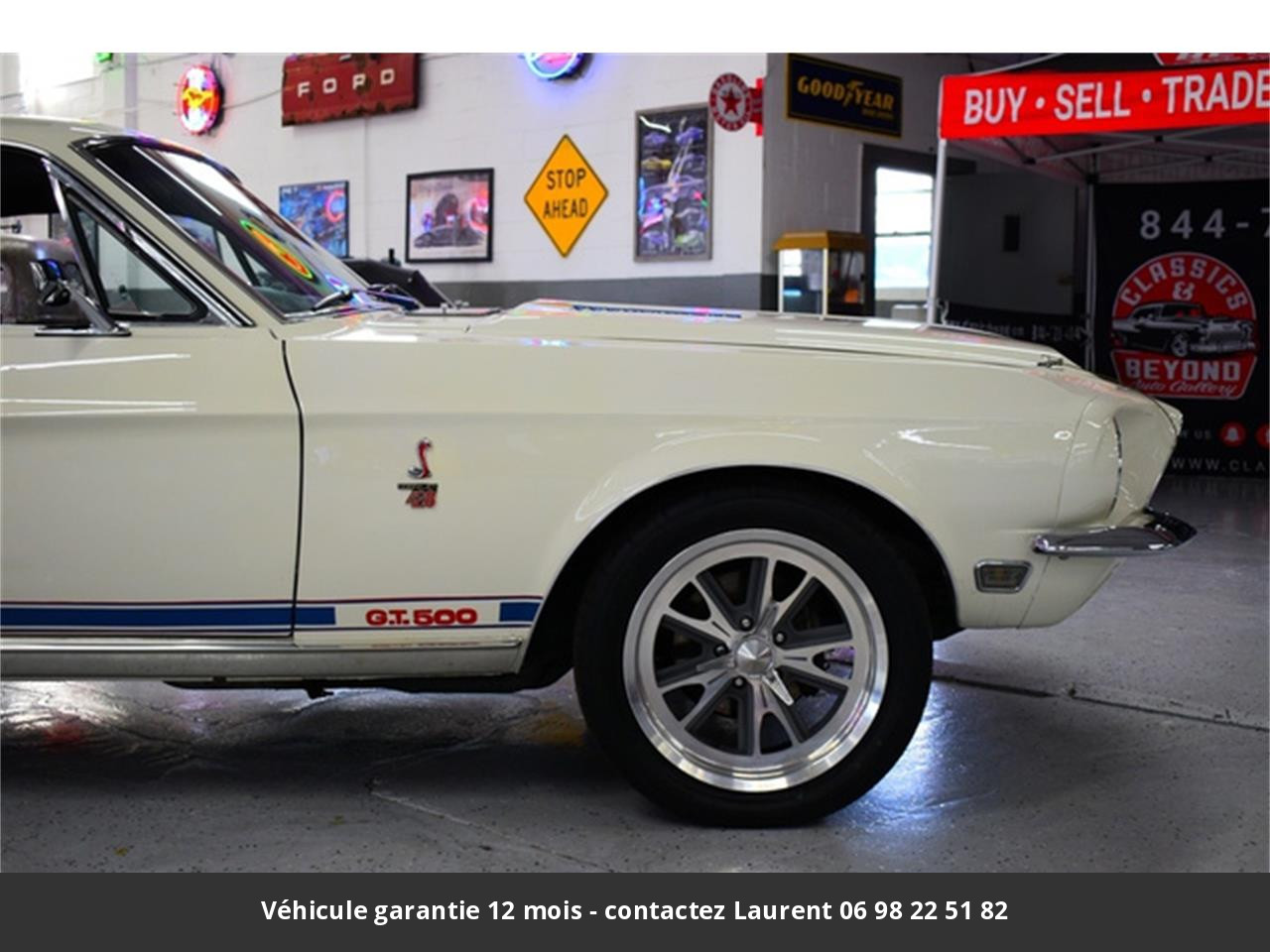 Ford Mustang Gt500 signée carroll shelby n° 1416 cobra le mans 390 ci  s code matching 1968 prix tout compris