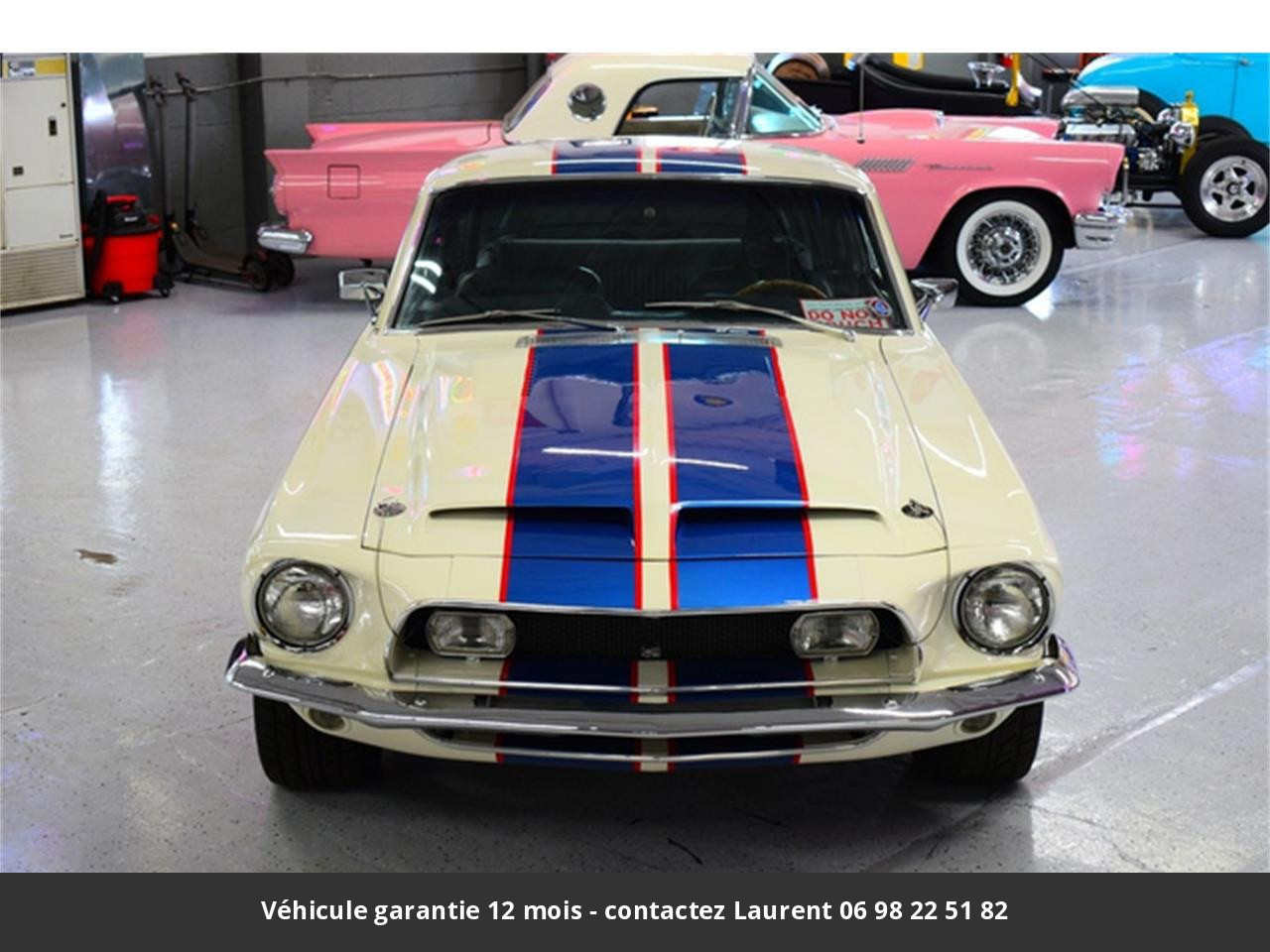 Ford Mustang Gt500 signée carroll shelby n° 1416 cobra le mans 390 ci  s code matching 1968 prix tout compris