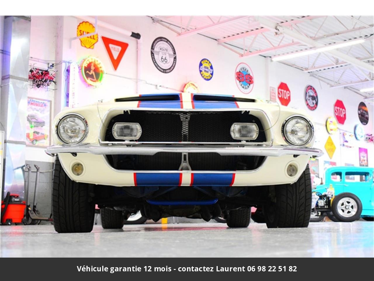 Ford Mustang Gt500 signée carroll shelby n° 1416 cobra le mans 390 ci  s code matching 1968 prix tout compris