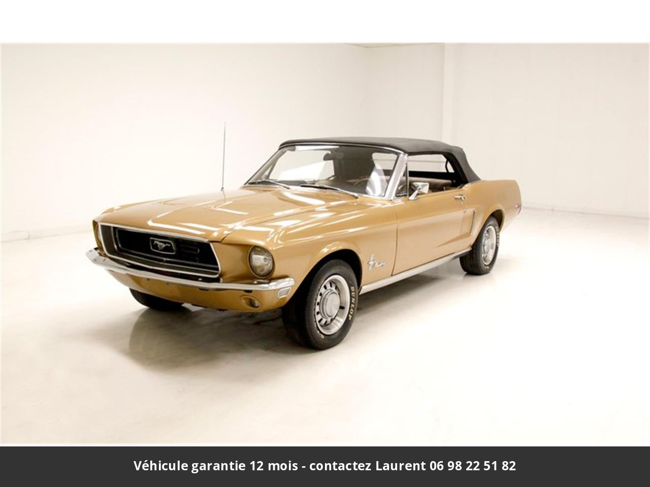 Ford Mustang 289ci v8  1968 prix tout compris