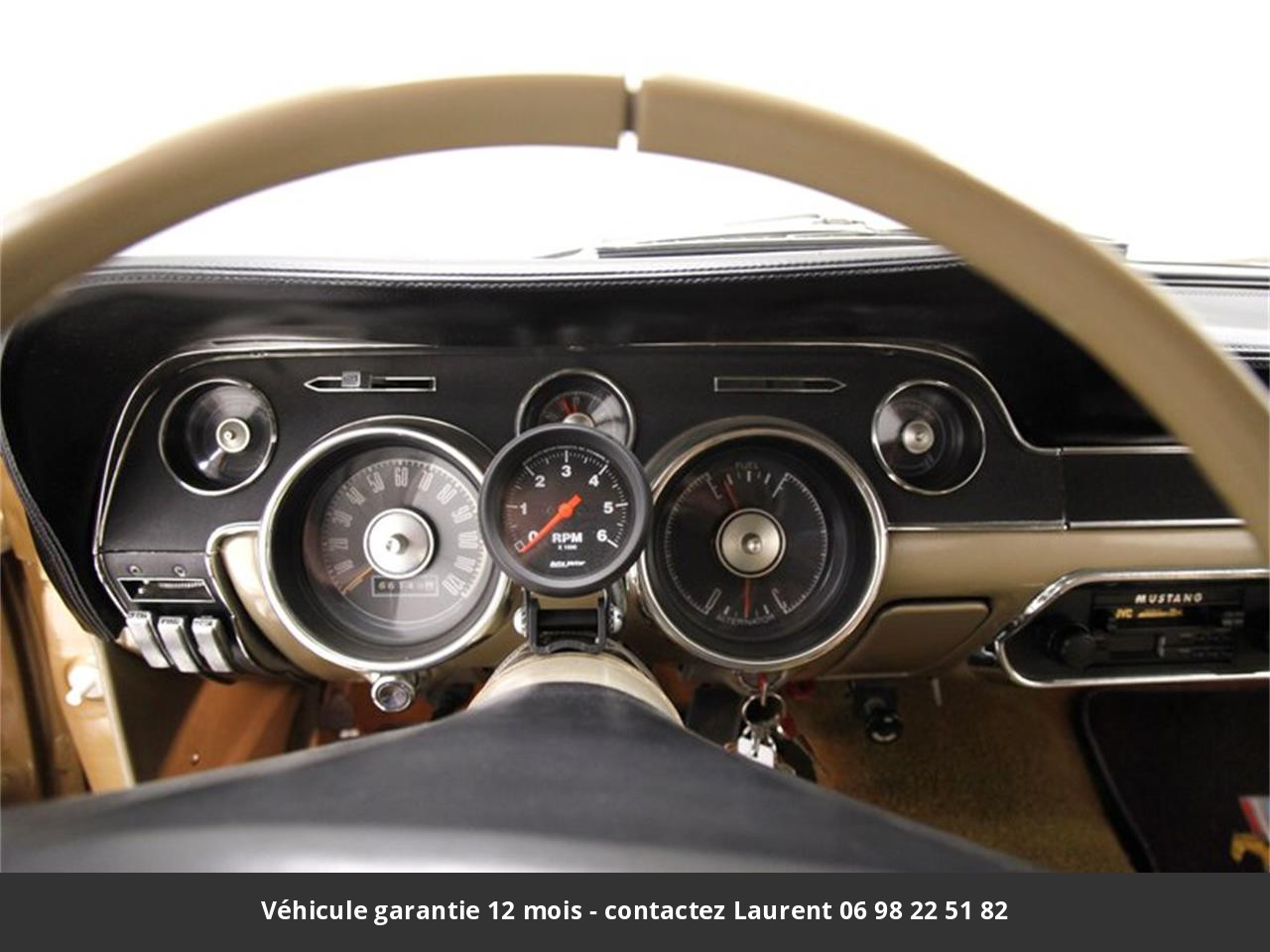 Ford Mustang 289ci v8  1968 prix tout compris