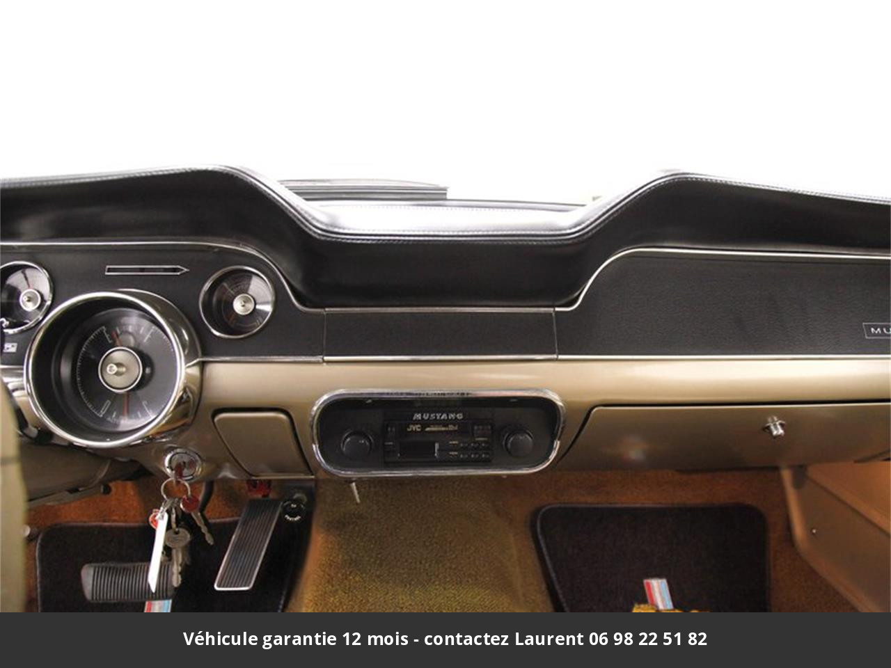 Ford Mustang 289ci v8  1968 prix tout compris