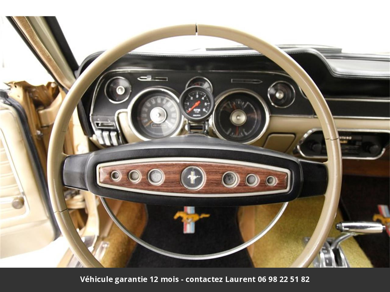 Ford Mustang 289ci v8  1968 prix tout compris