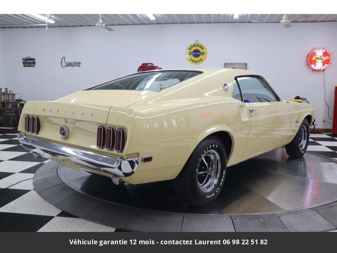 Ford Mustang Fastback 302 v8 1969 prix tout compris