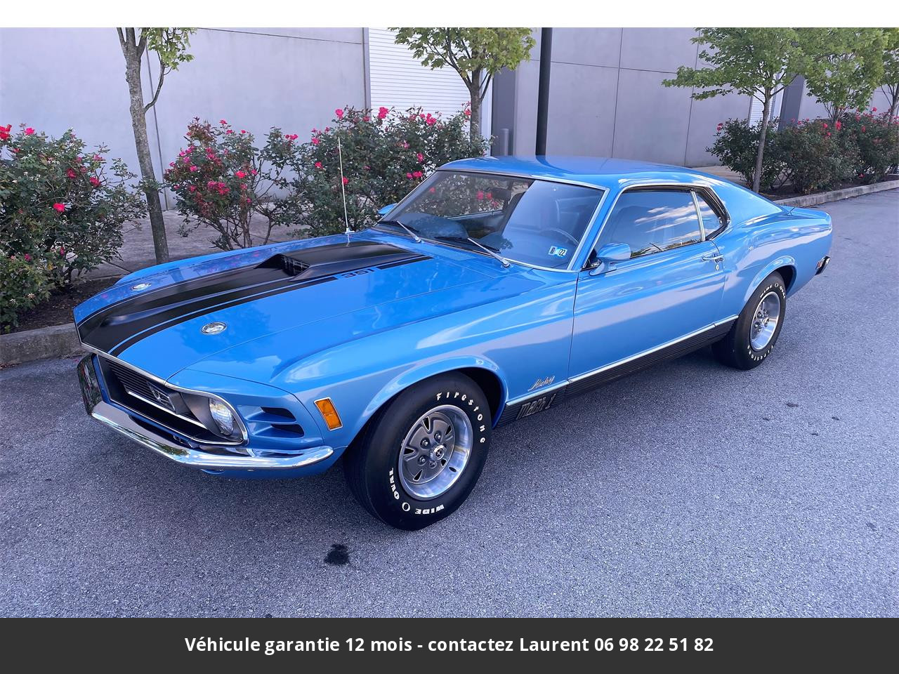 Ford Mustang  Mach 1  351-2v v8 windsor 1970 prix tout compris