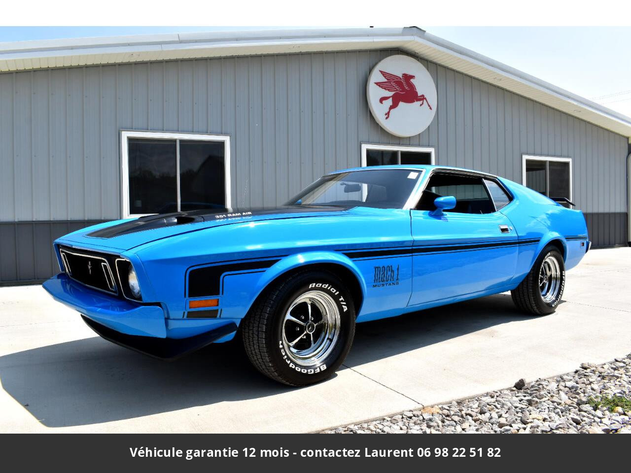 Ford Mustang V8 q code 351 cleveland 4 corps 1973 prix tout compris