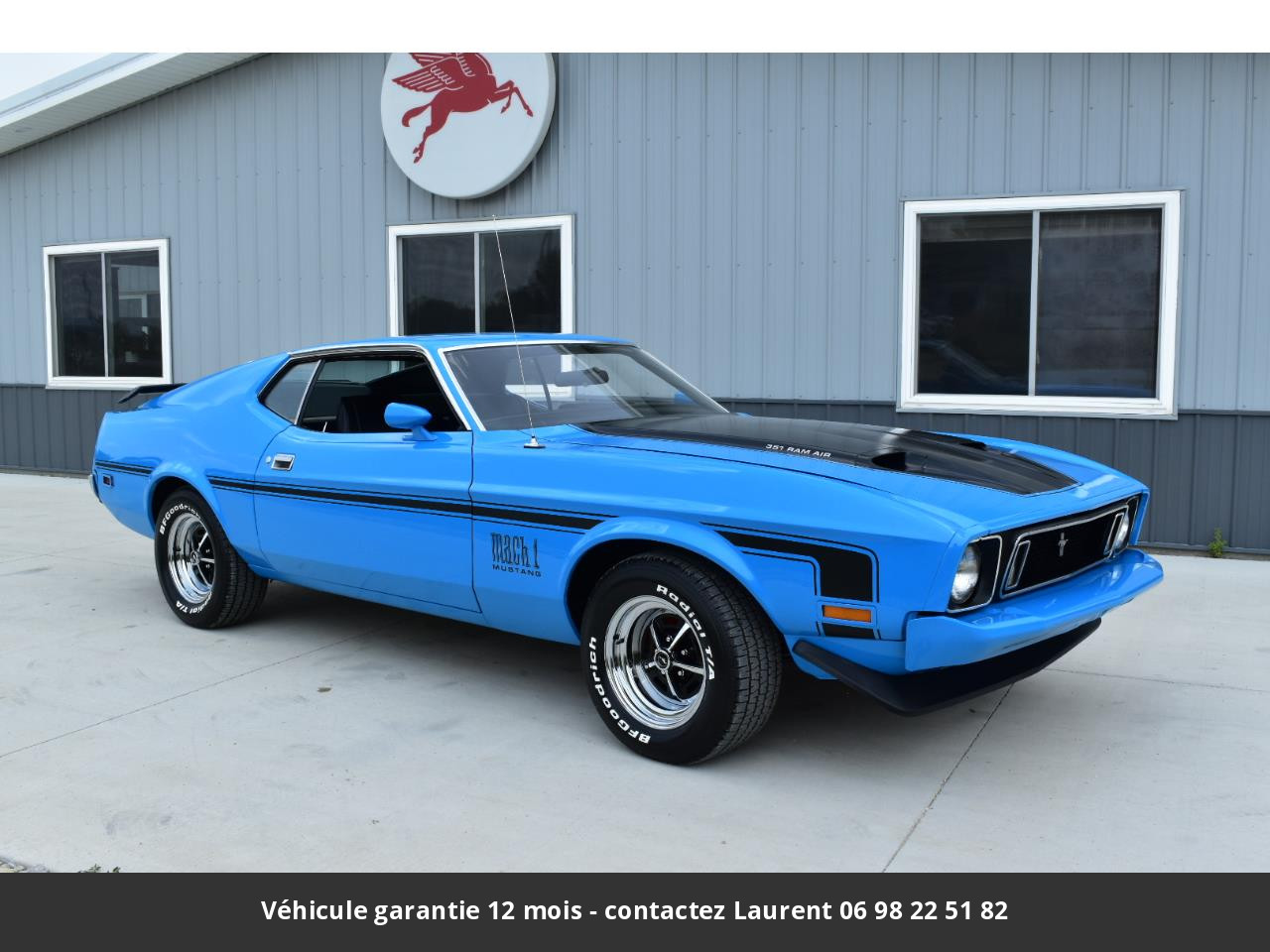 Ford Mustang V8 q code 351 cleveland 4 corps 1973 prix tout compris