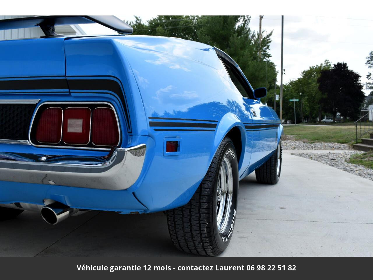 Ford Mustang V8 q code 351 cleveland 4 corps 1973 prix tout compris