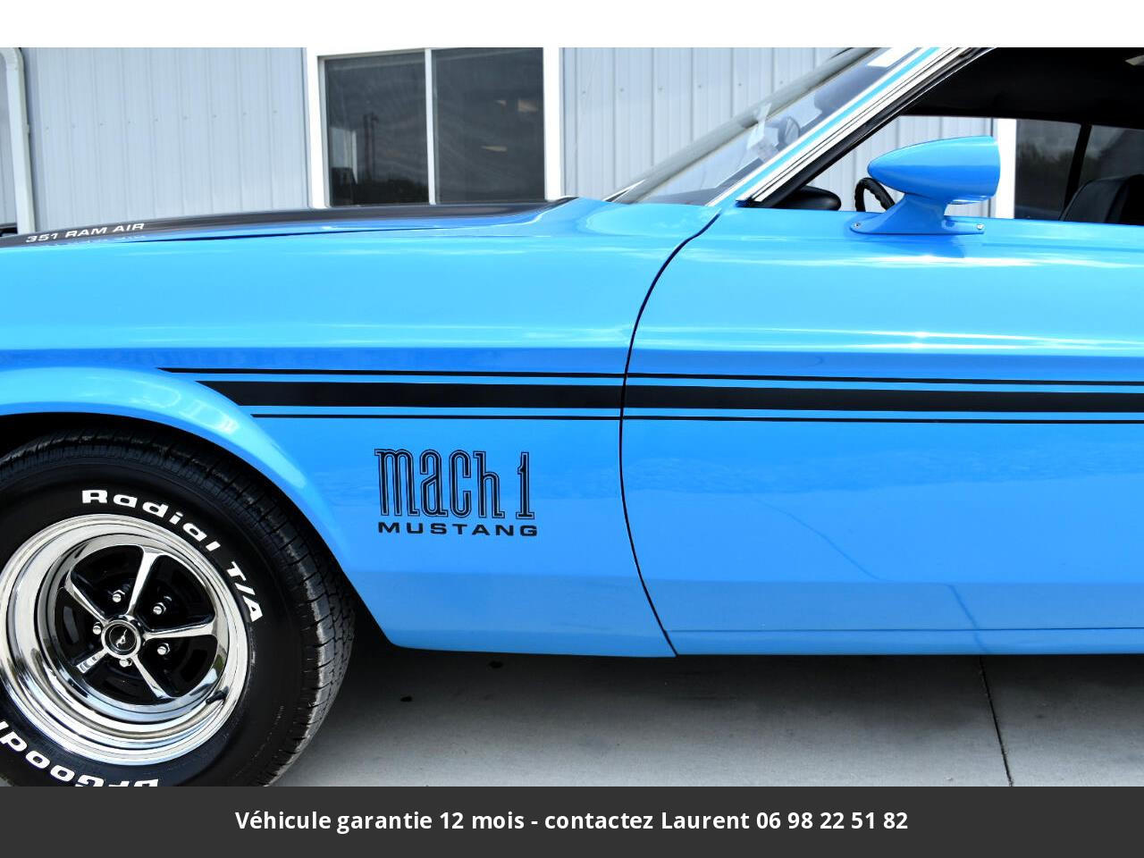 Ford Mustang V8 q code 351 cleveland 4 corps 1973 prix tout compris