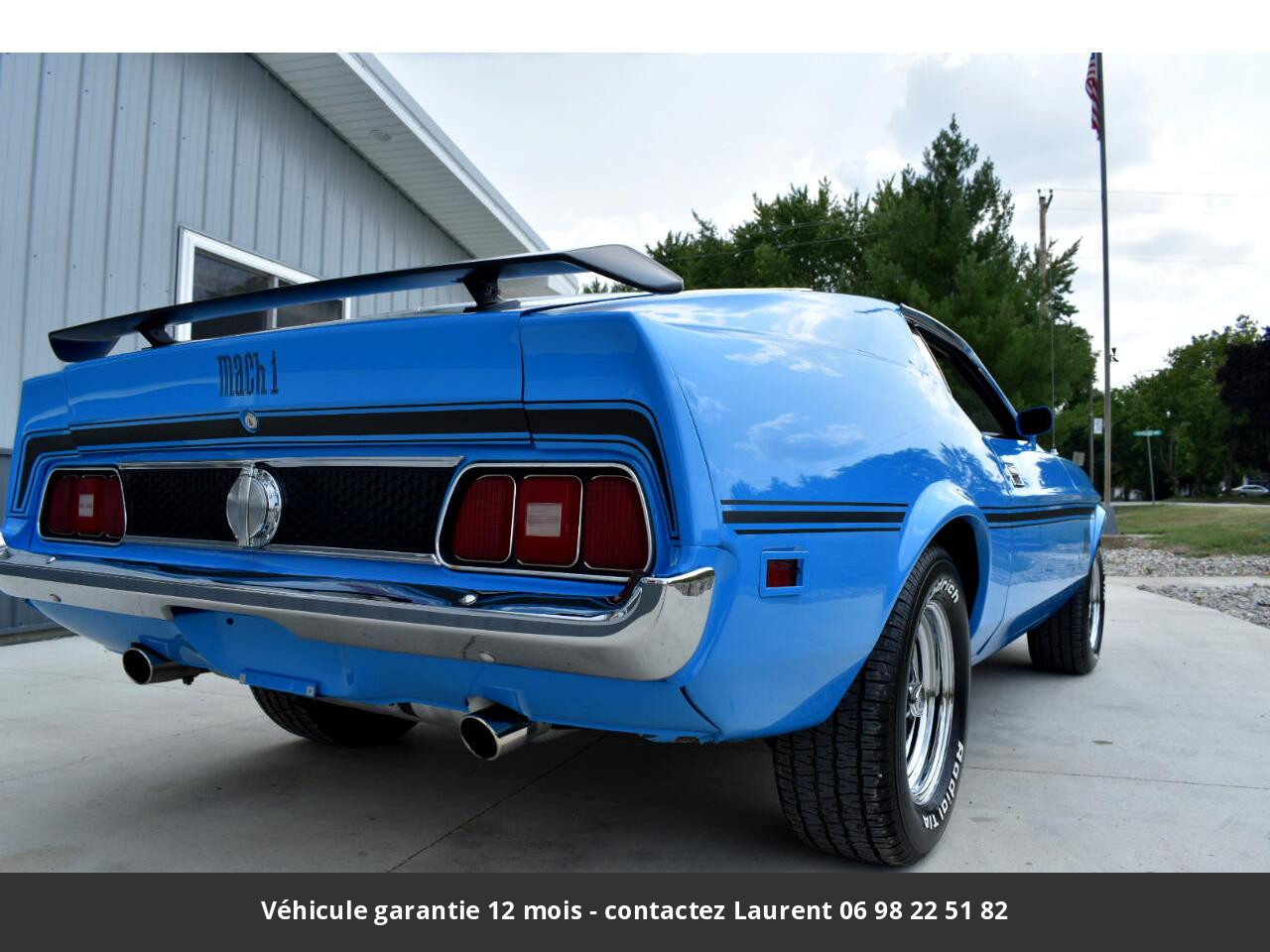 Ford Mustang V8 q code 351 cleveland 4 corps 1973 prix tout compris