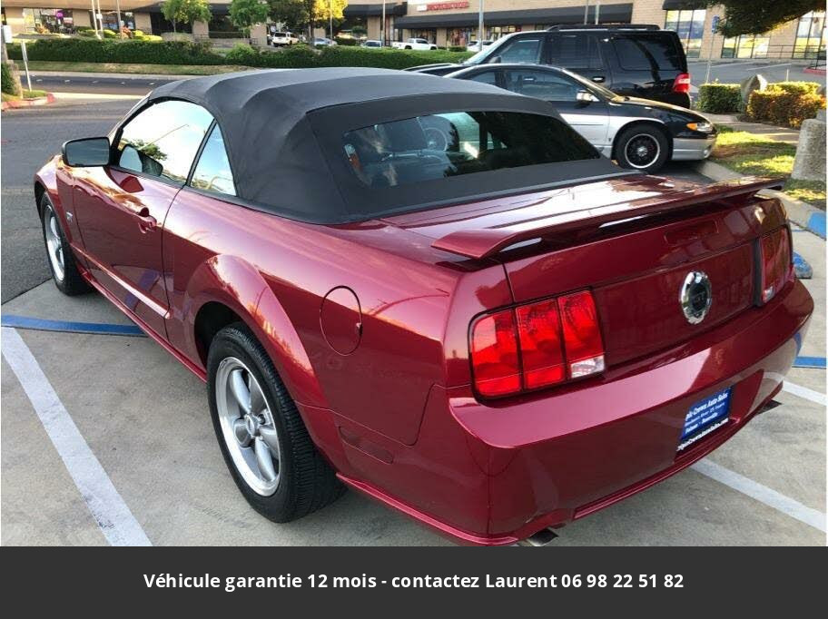 ford mustang Gt deluxe convertible  2005 prix tout compris hors homologation 4500 €