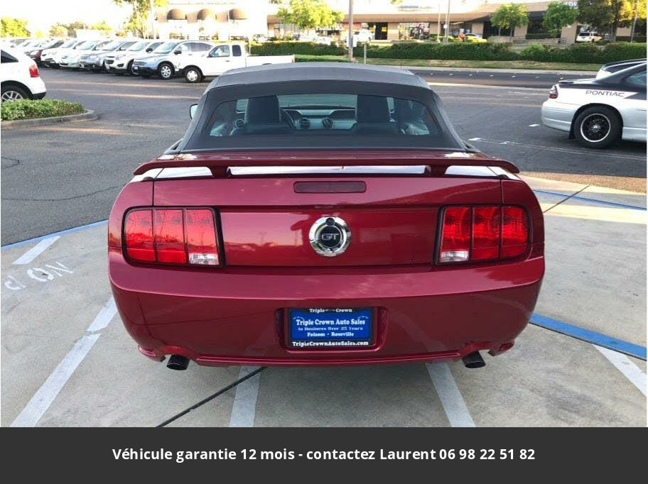 ford mustang Gt deluxe convertible  2005 prix tout compris hors homologation 4500 €